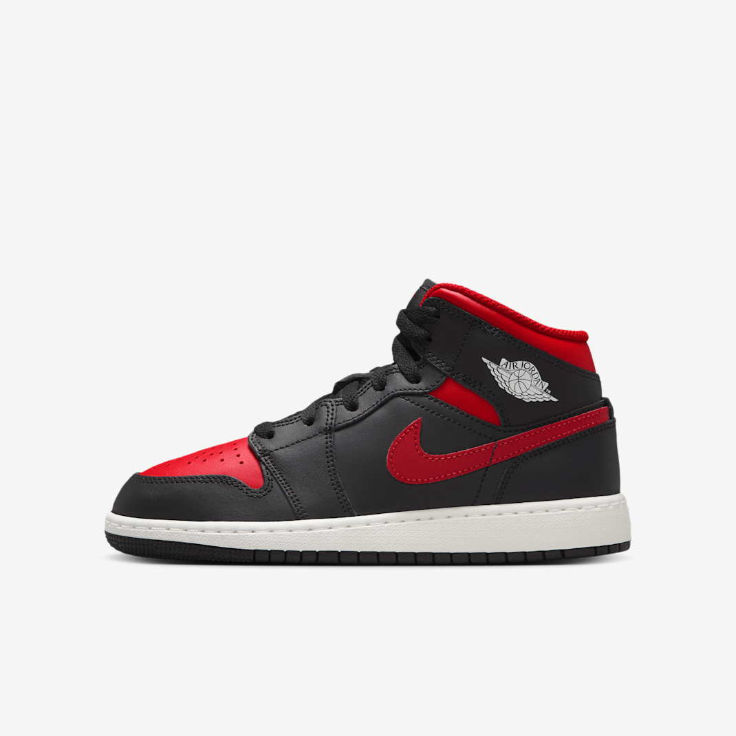 Black/Summit White/Varsity Red