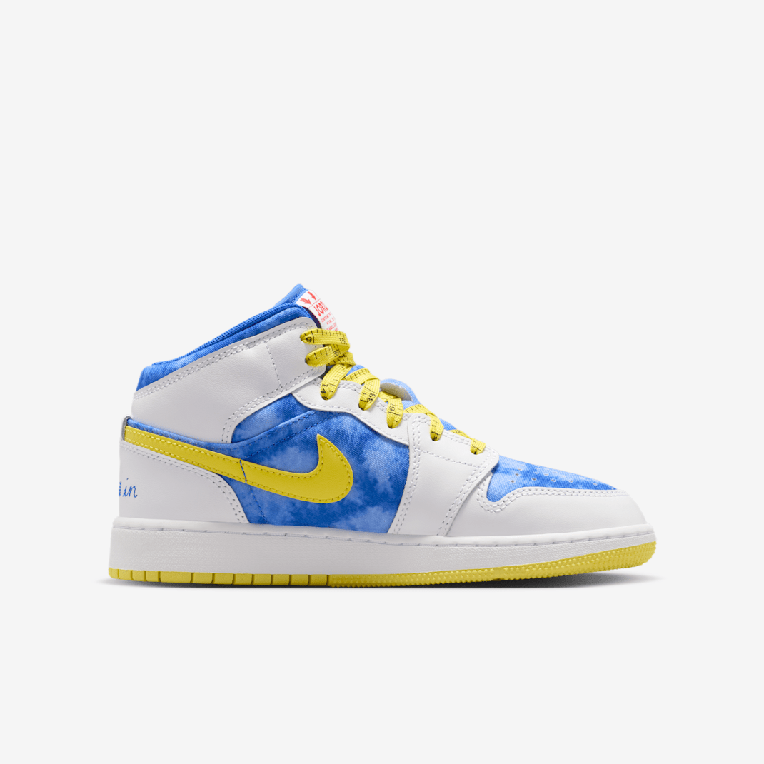 Air Jordan 1 Mid Sneaker School - Image 3