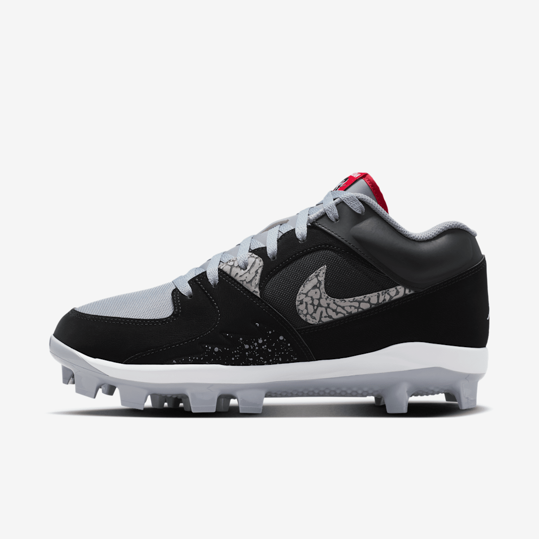 Black/Cement Grey/White/Fire Red