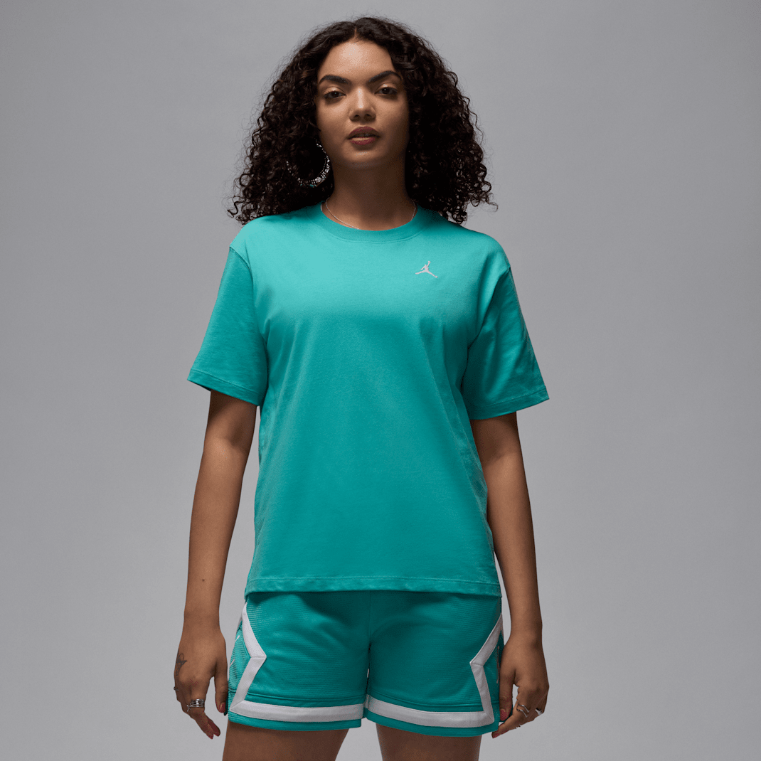 Washed Teal/White